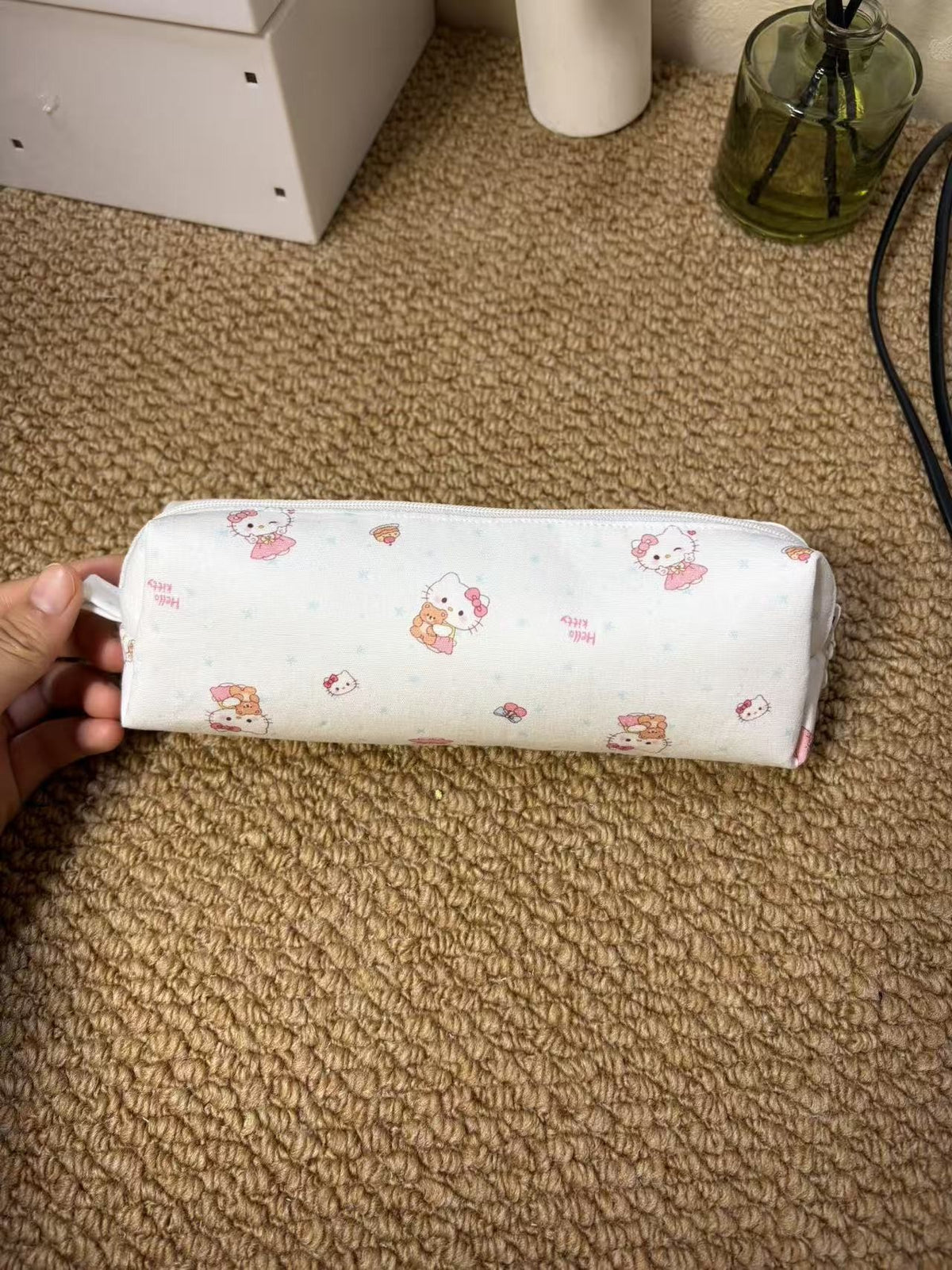 Hello Kitty Plush Storage Pouch