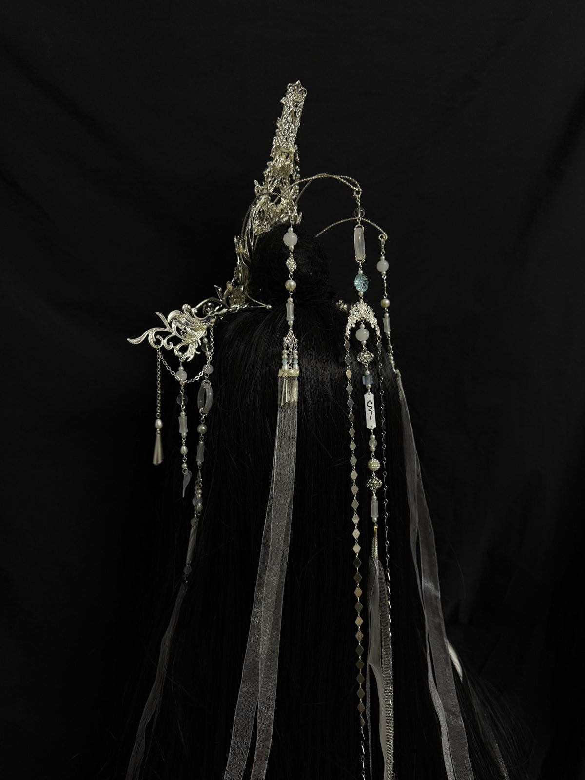 Chu Wannin Cosplay Crown with Beaded Tassels
