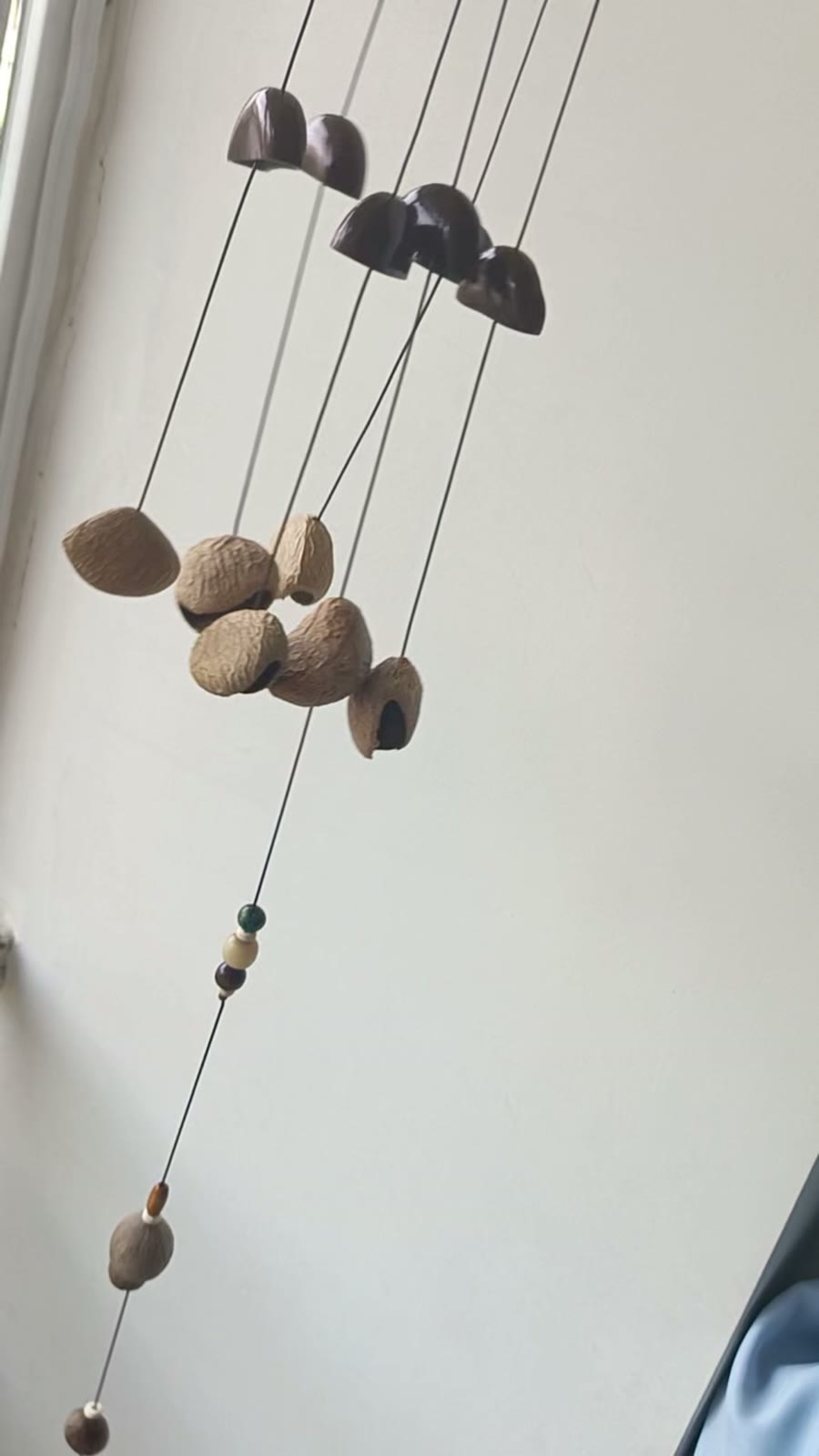 Indonesian Coconut Shell Wind Chime