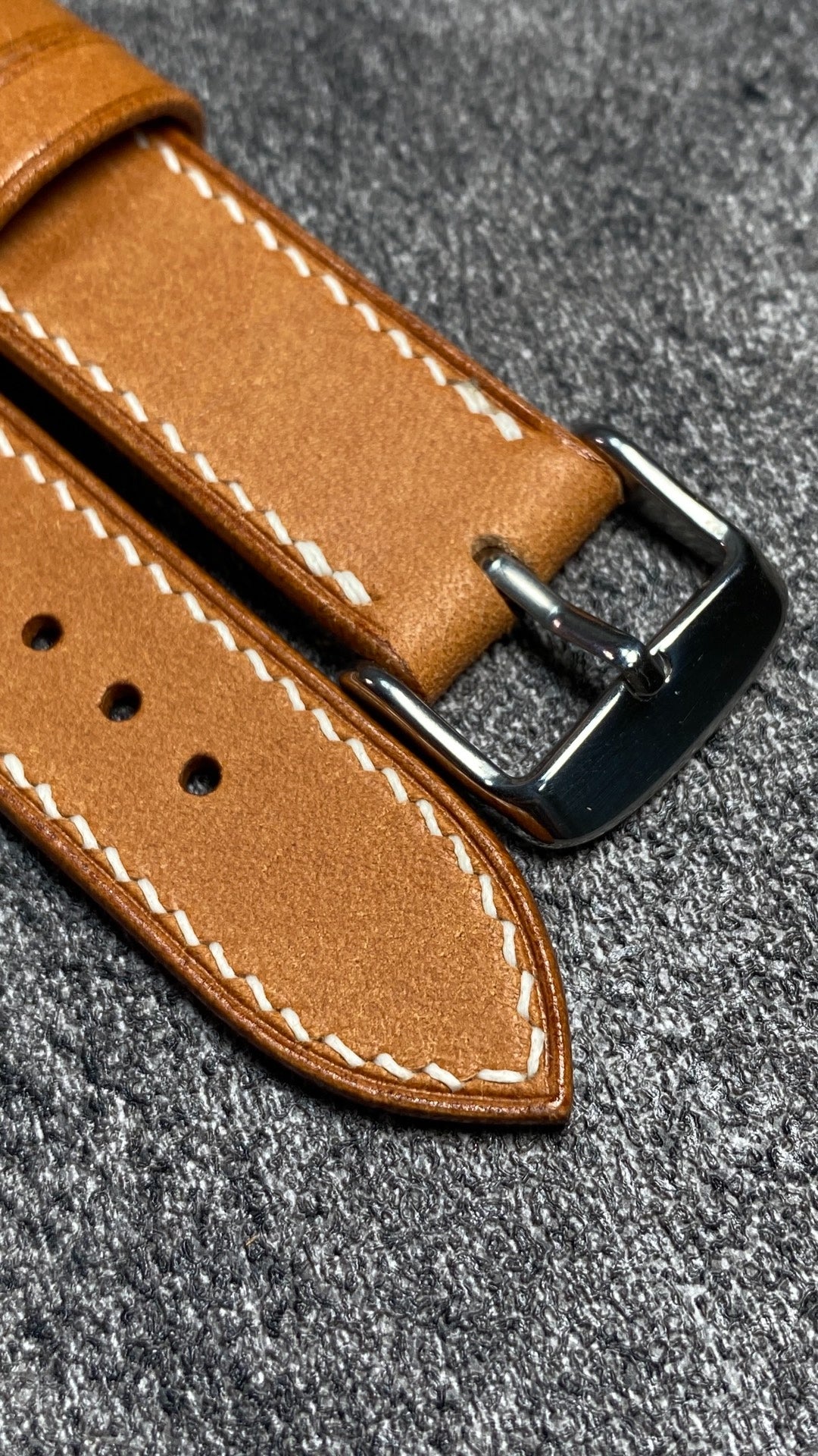 Pueblo Leather Watch Strap 20mm Tan