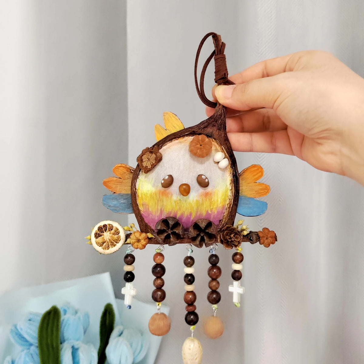 Cockatiel Seed Pod Hanging Ornament