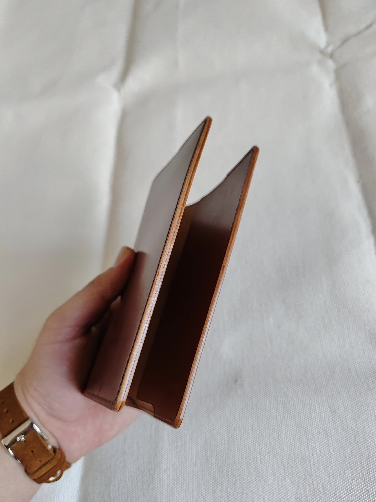 A6 Horween Shell Cordovan Notebook Cover