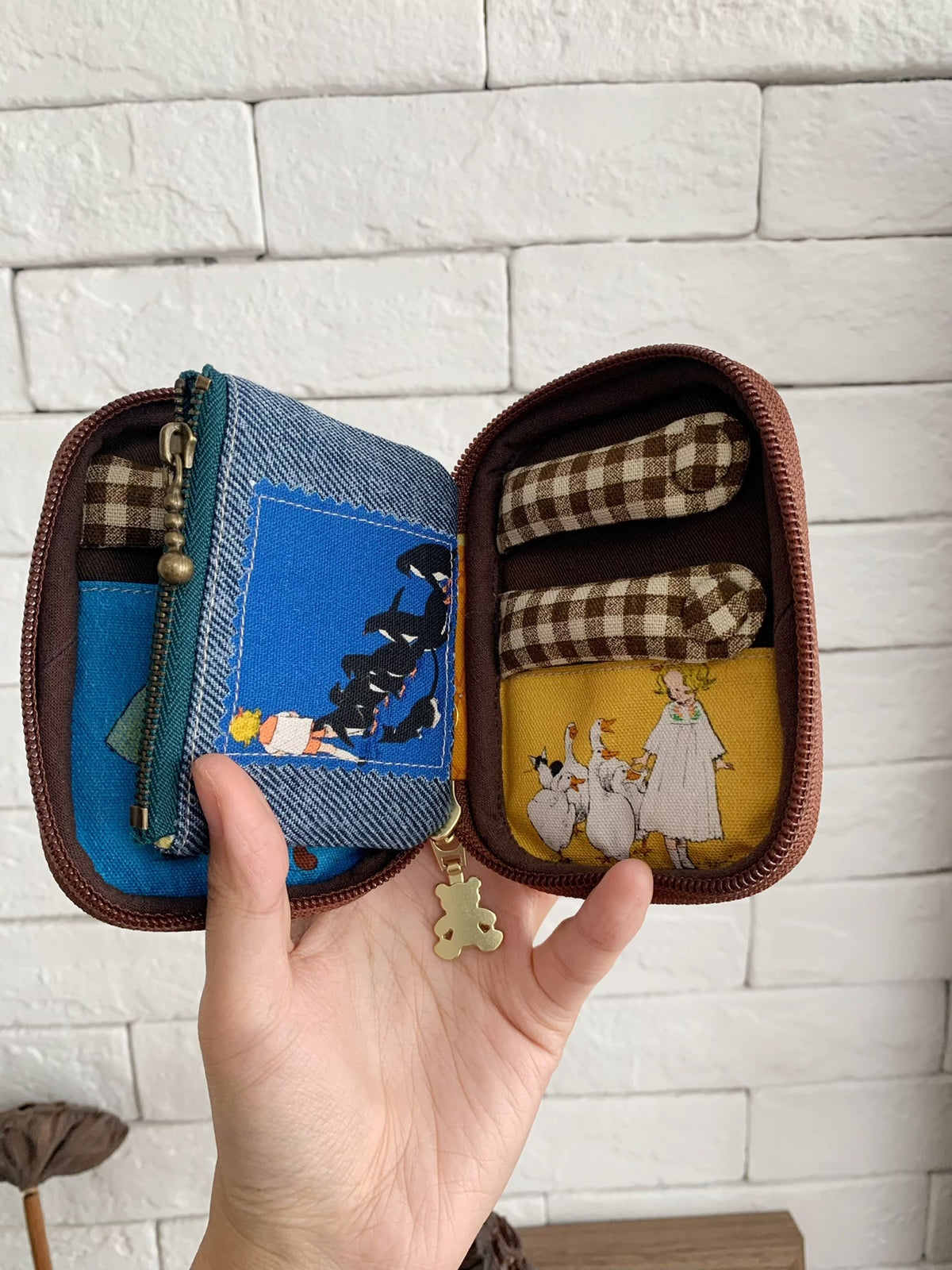 Woven Oxford Cloth Organizer Pouch
