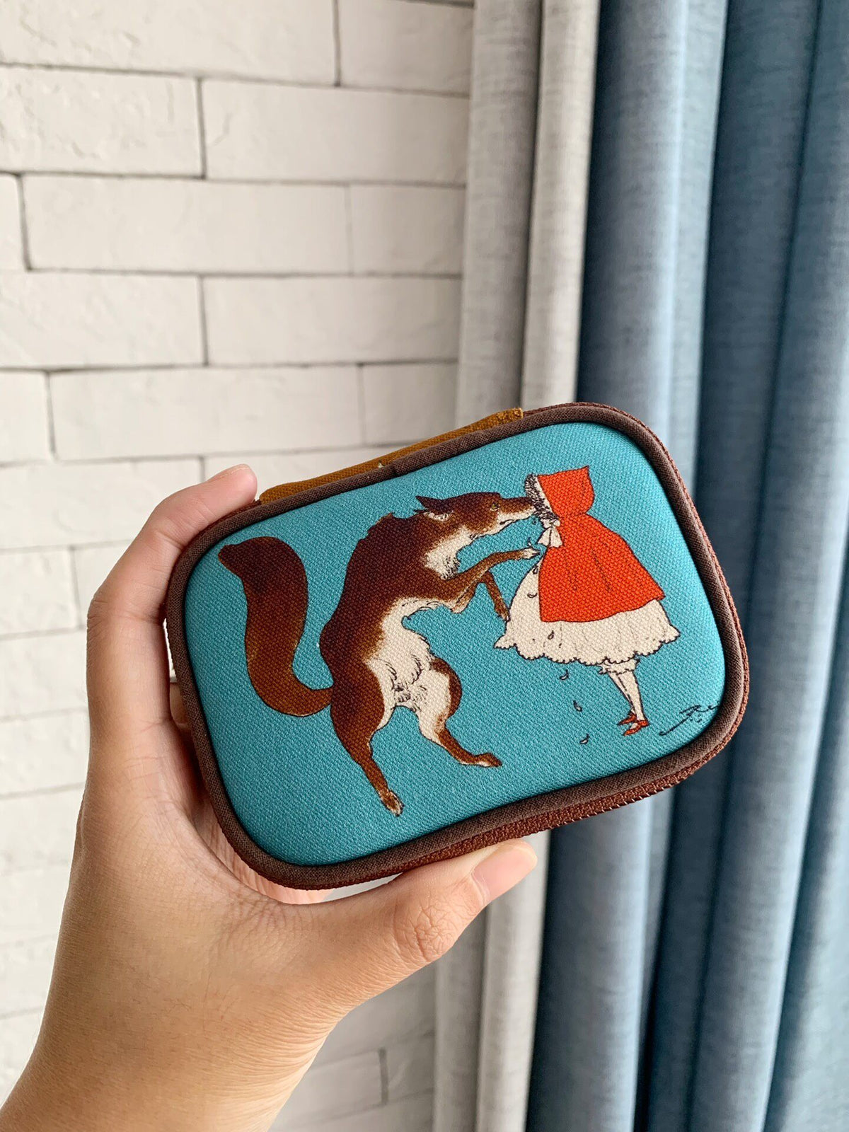Tapestry Jewelry Case with Fairy Tale Design