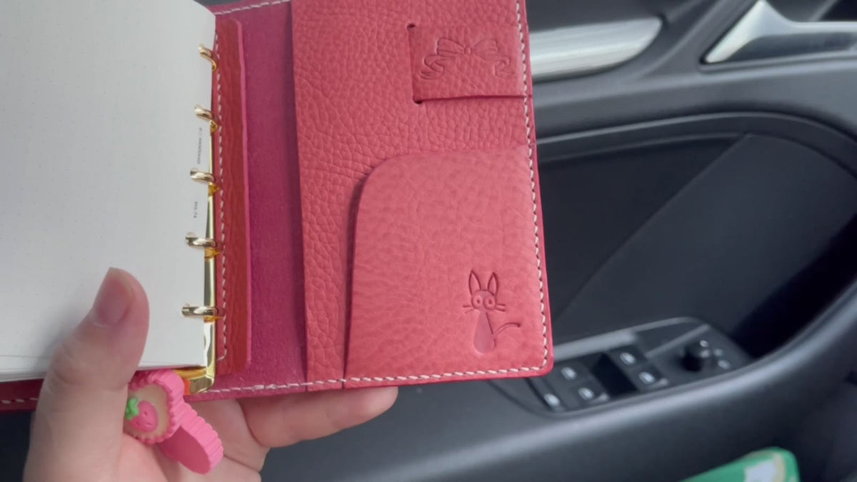 Mbox Leather A8 Loose Leaf Binder