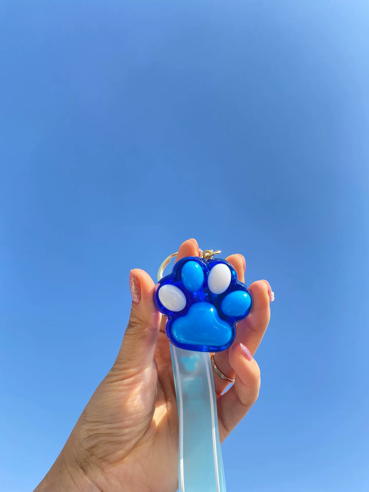 Hars Kattenpenhanger Blauw Celestial