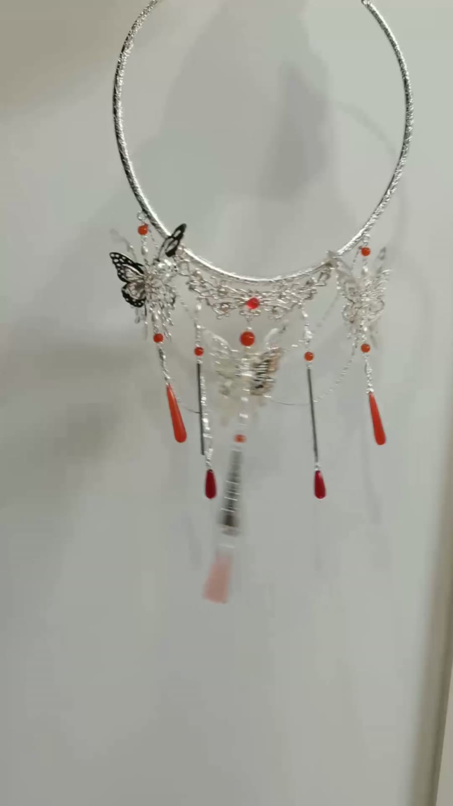 Hua Cheng Collar Necklace with Butterfly Motifs