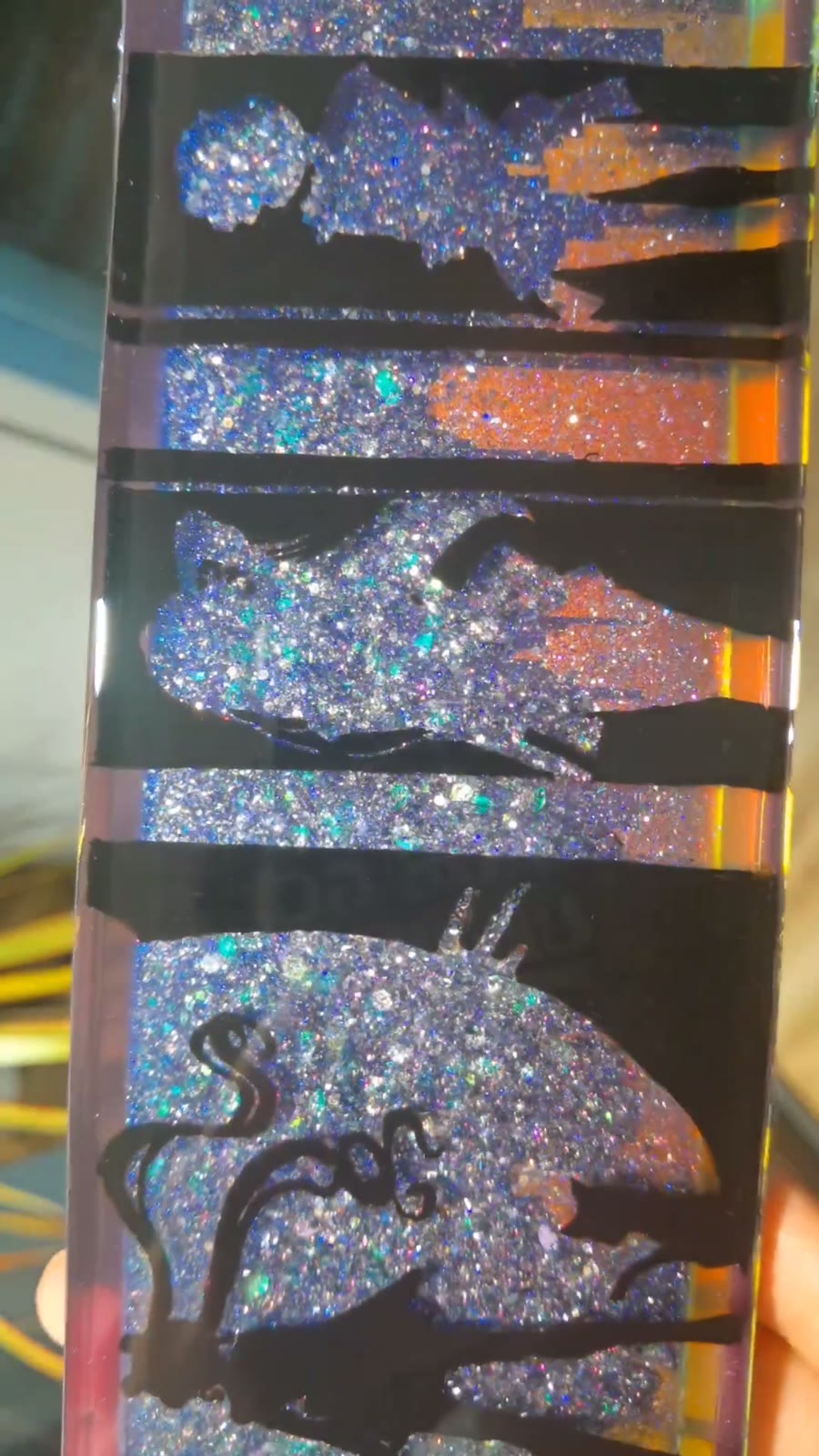 Sailor Moon Resin Keyboard Wrist Rest Glow