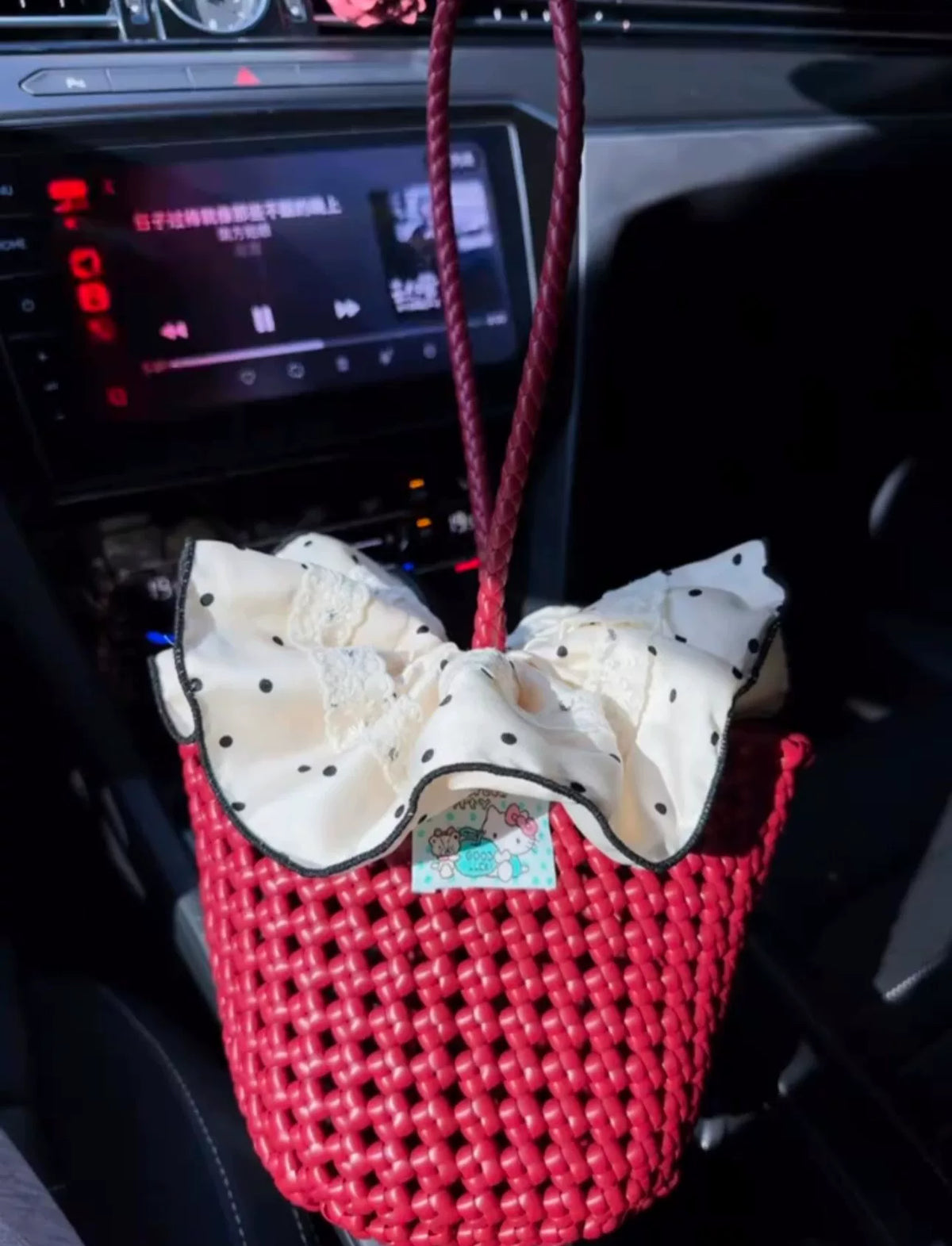 Bolsa de Vime Vinho Zongzi Artesanal