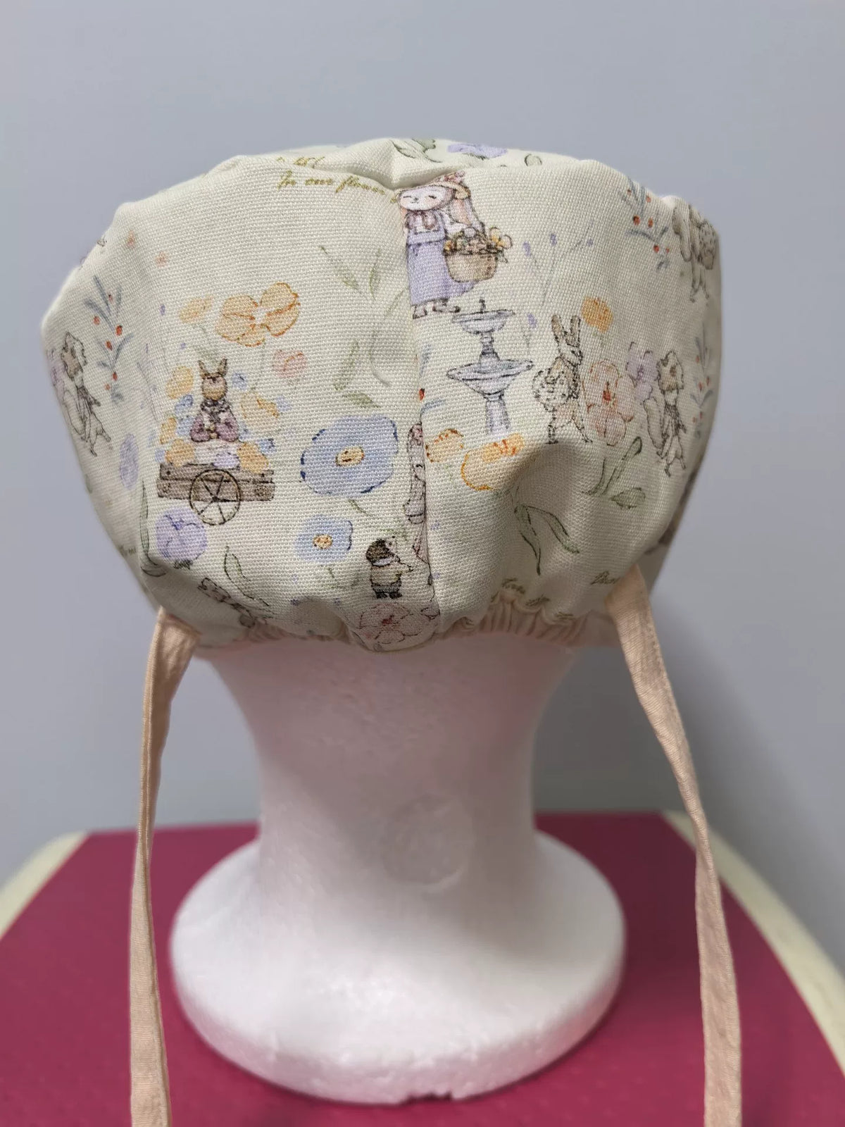 Gorra Quirúrgica de Lienzo de Algodón Capa Única