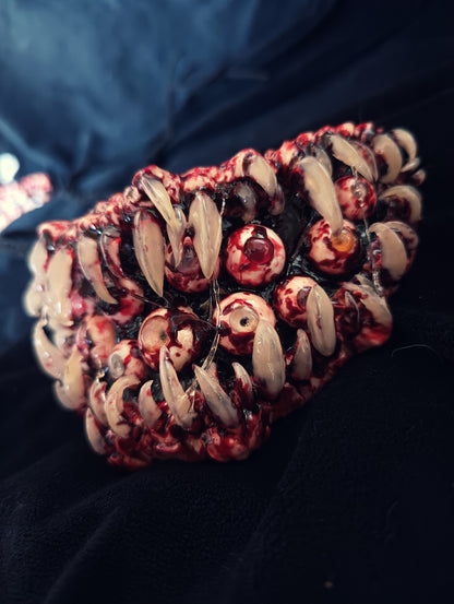 Resin Cthulhu Eye Mask with Teeth