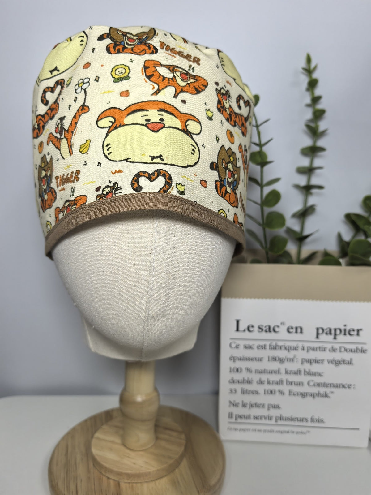 Tigger Print Cotton Scrub Cap