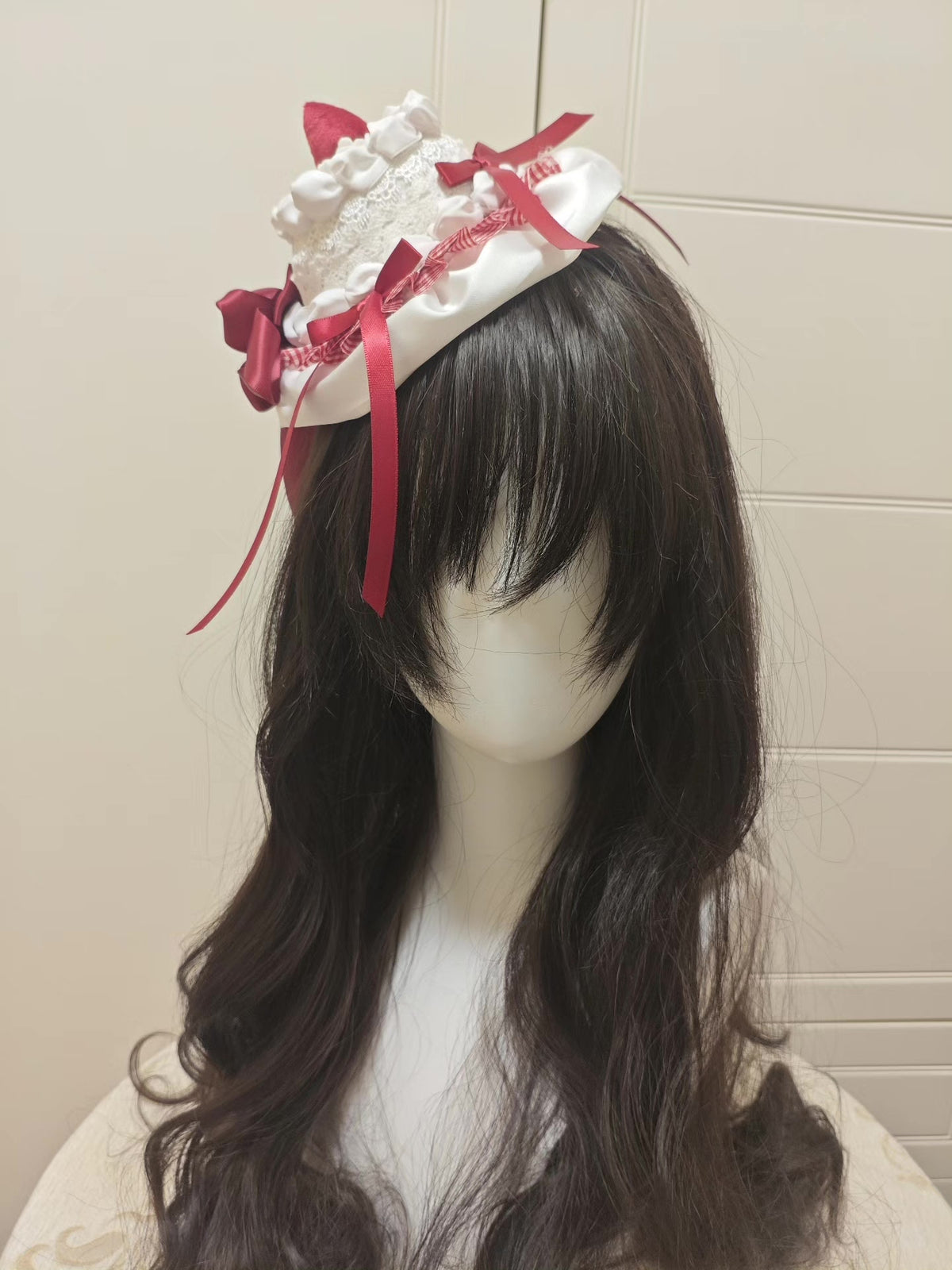 Strawberry Cream Cake Hair Clip Red Velvet