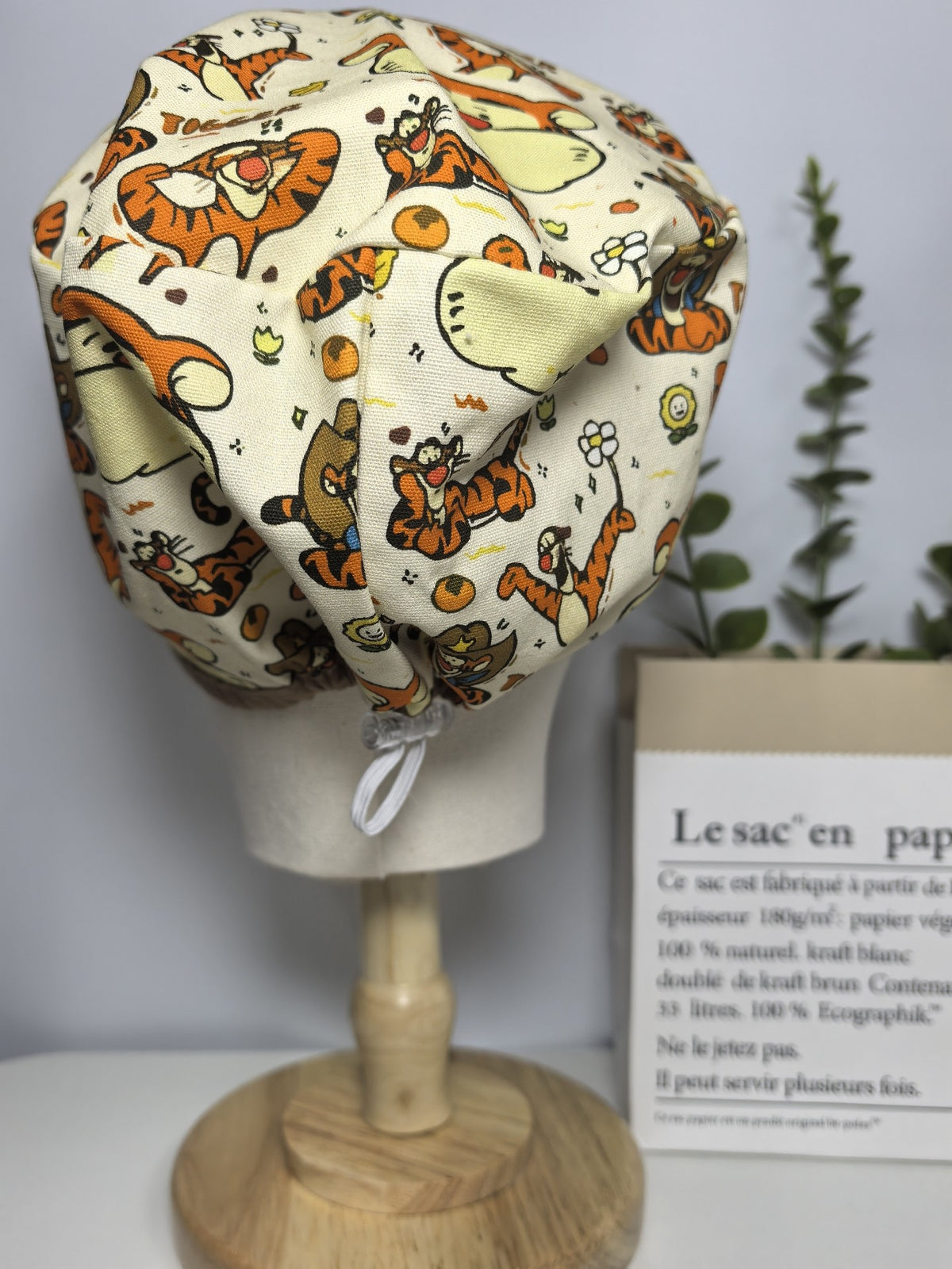 Tigger Print Cotton Scrub Cap
