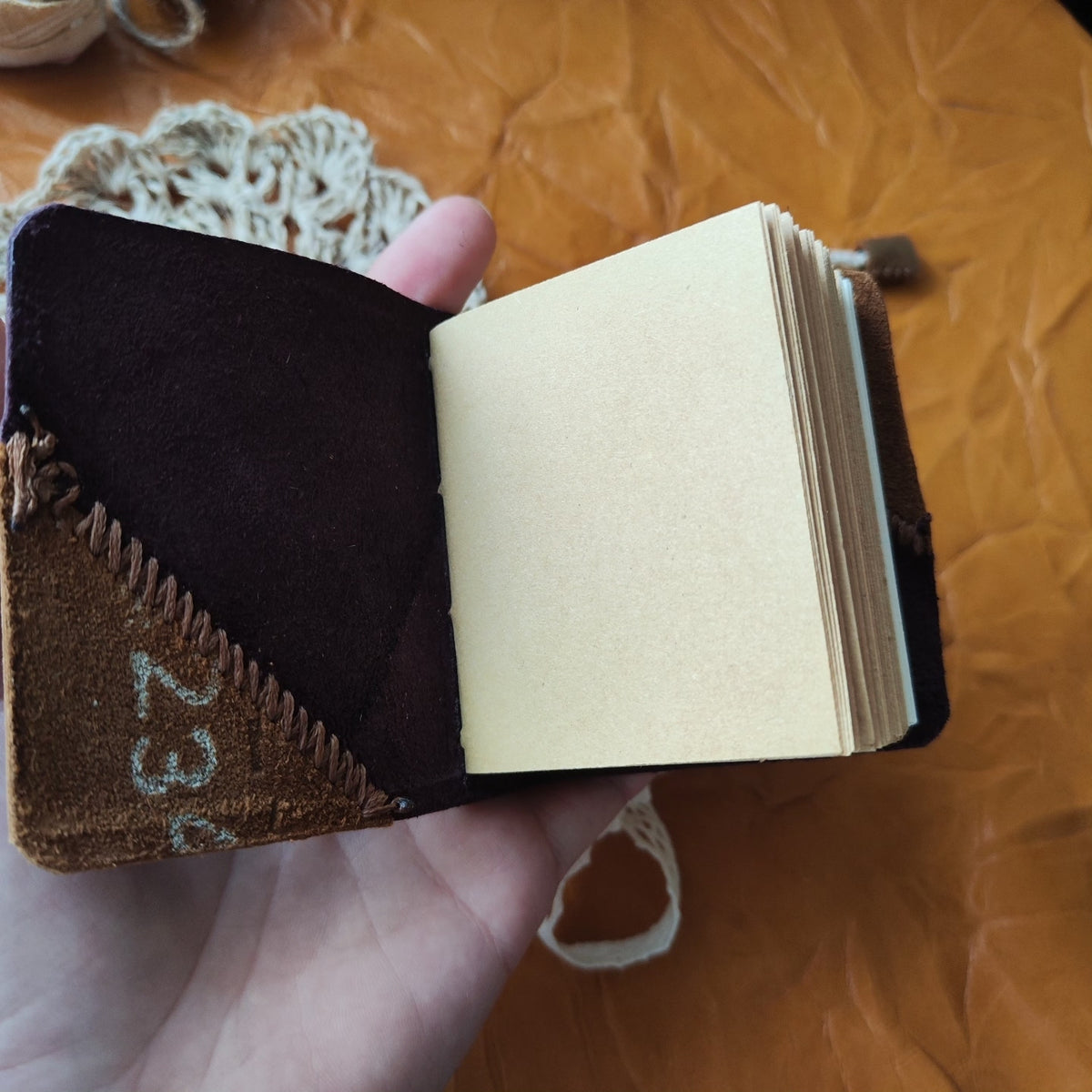 Handcrafted Leather Journal Two-Tone Cowhide
