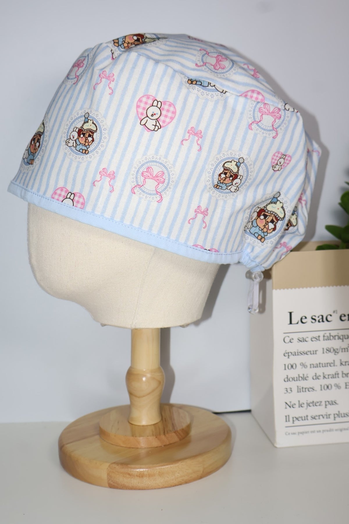 Pure Cotton Cartoon Print Medical Cap