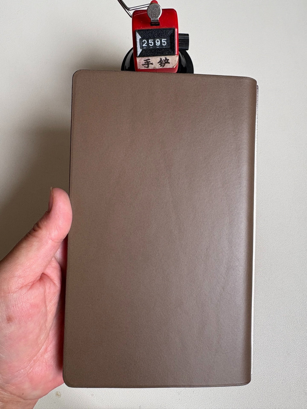 A6 Leather Loose Leaf Binder Six Ring