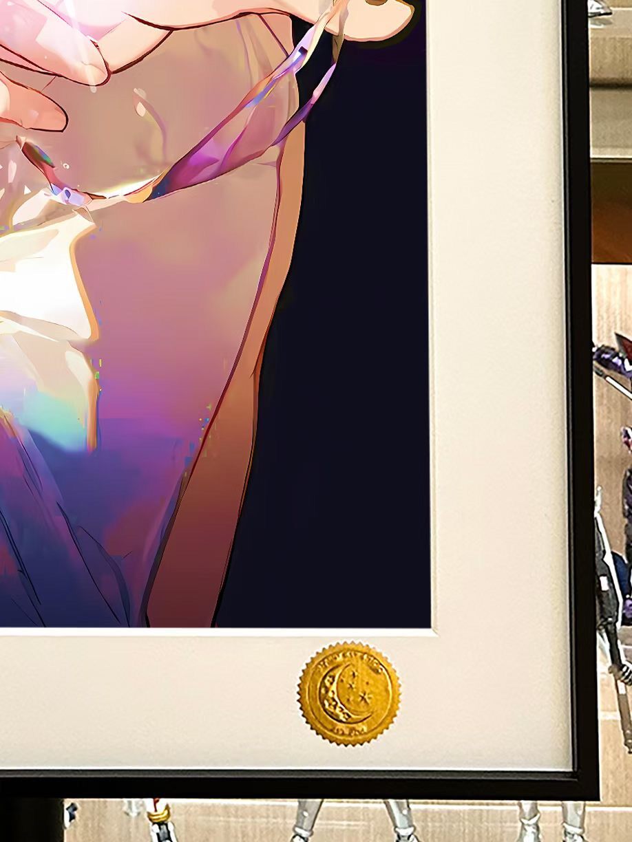 Frieren Framed Anime Art Print