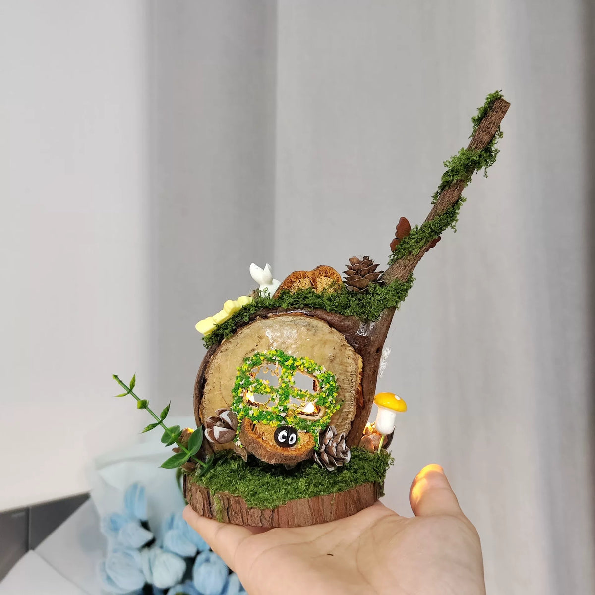 Handgemaakt Feeenhuisornament van Boon