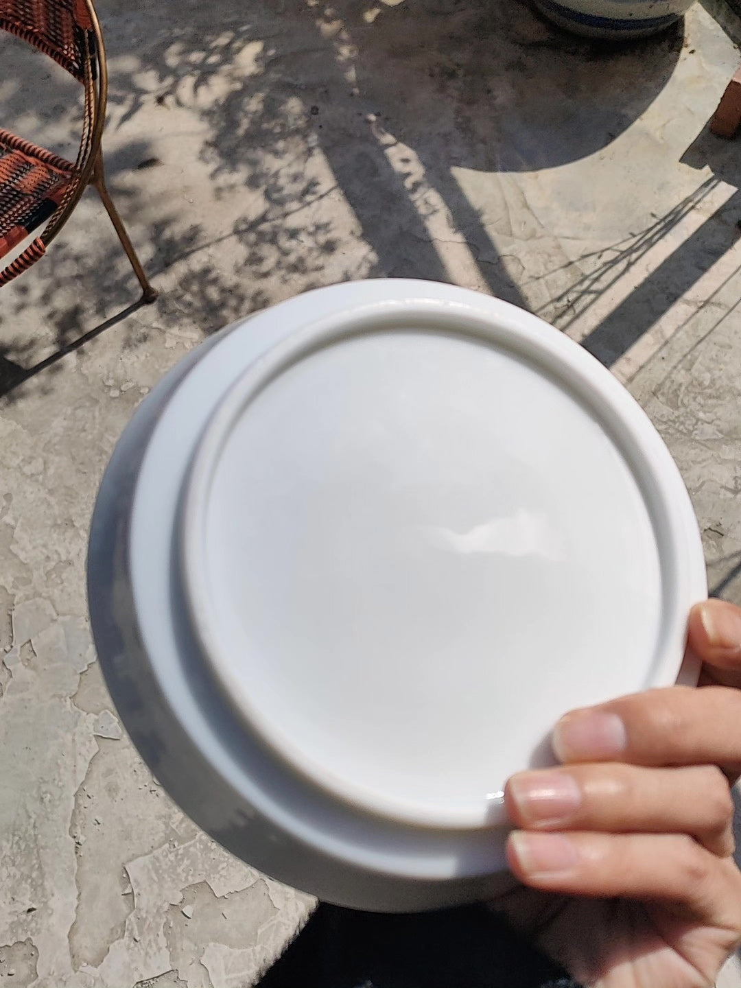 Jade Clay Millefleurs Ceramic Plate