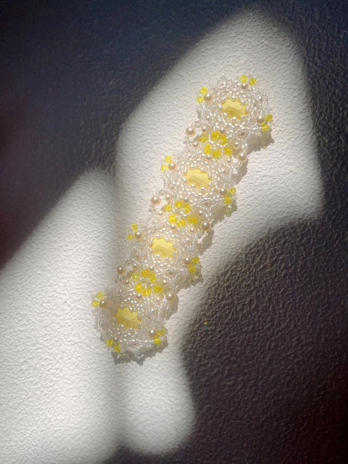 Louvre Four-Unit Iridescent Beaded Bracelet