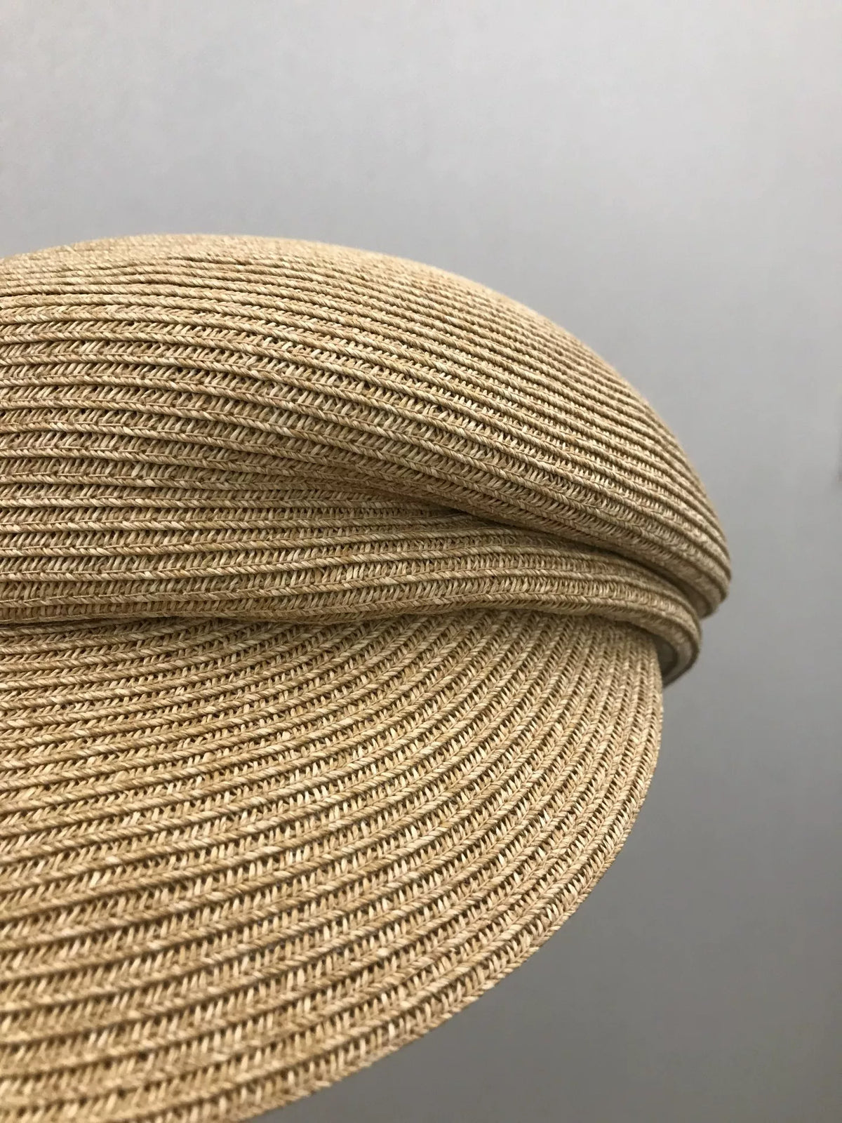 Straw Woven Newsboy Cap Natural Beige