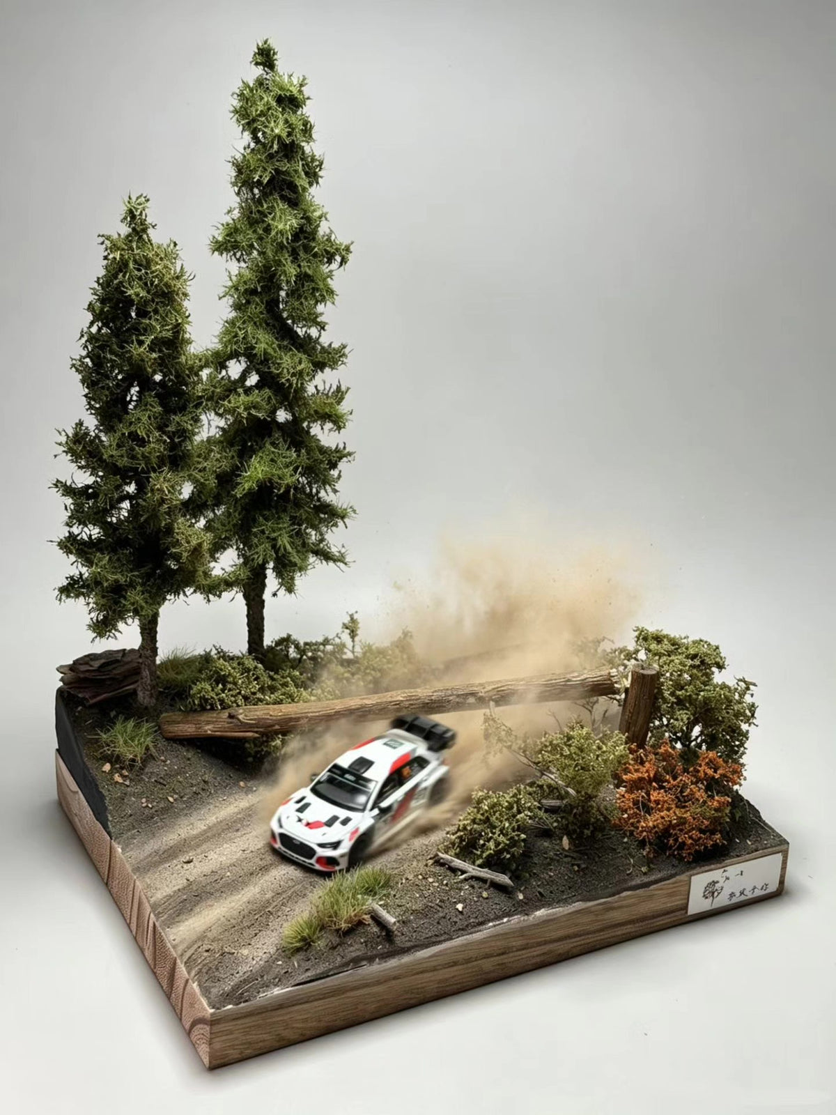 1:64 Scale Rally Forest Diorama Display