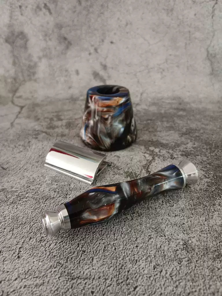 Double Edge Safety Razor Alumilite Handle