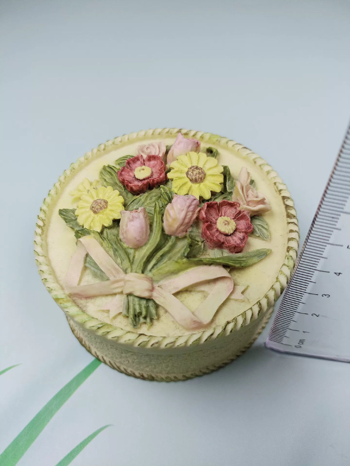 Ronde Siliconen Bloemenboeket Vorm met Dekksel