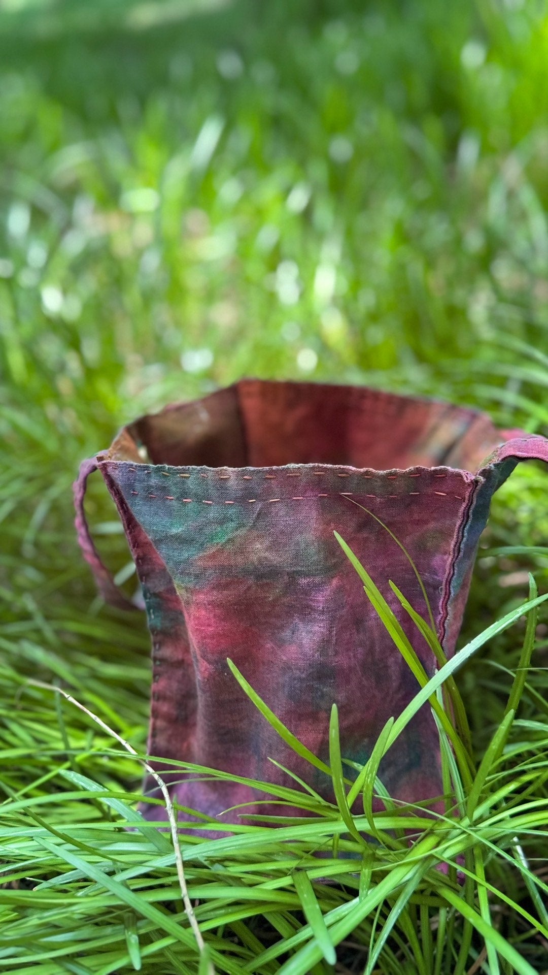 Handwoven Plant-Dyed Tote Bag