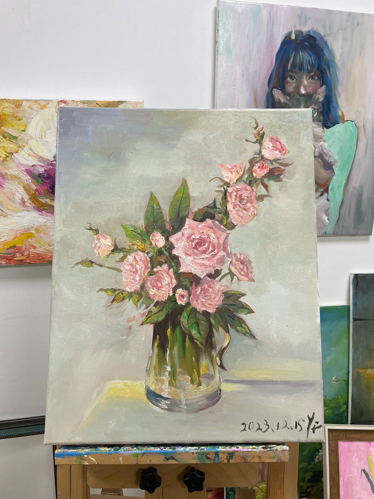 Original Oil Paintings Floral Landscape Series
