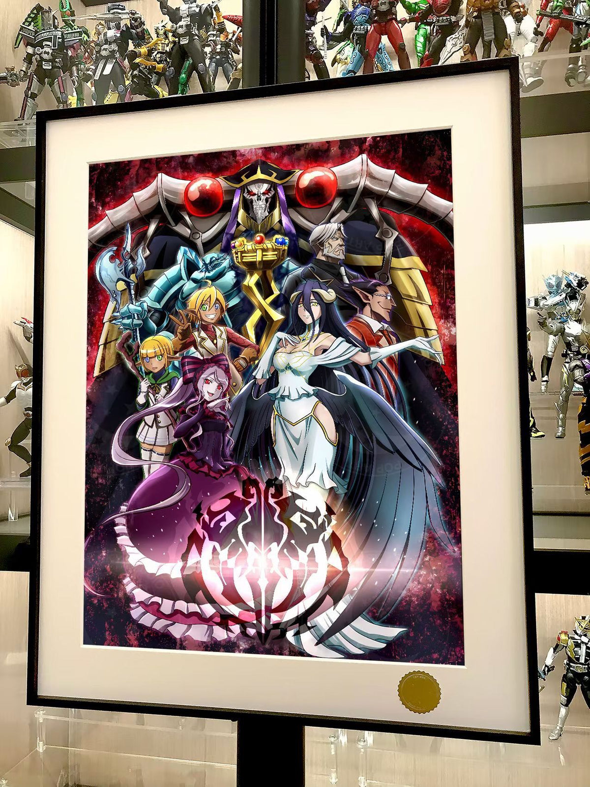OVERLORD Framed Art Print A3 Size