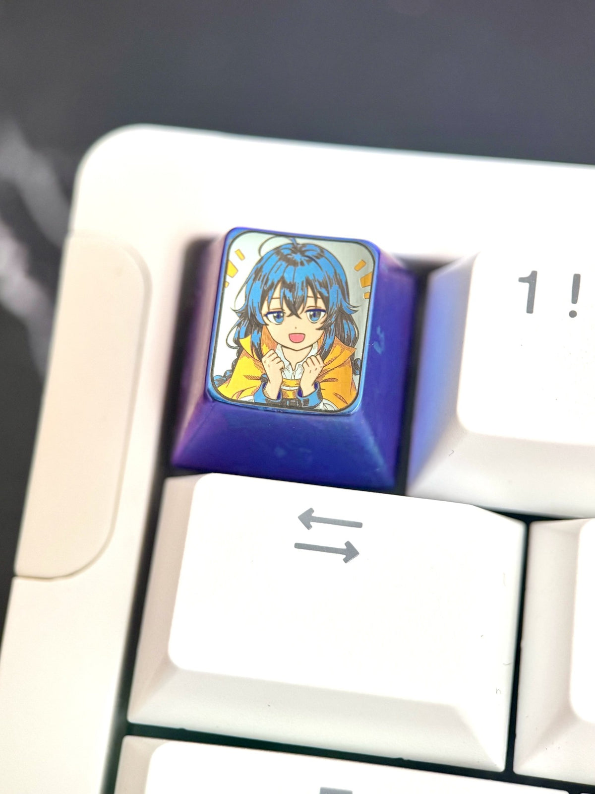 Titanium Alloy Anime Character Keycap