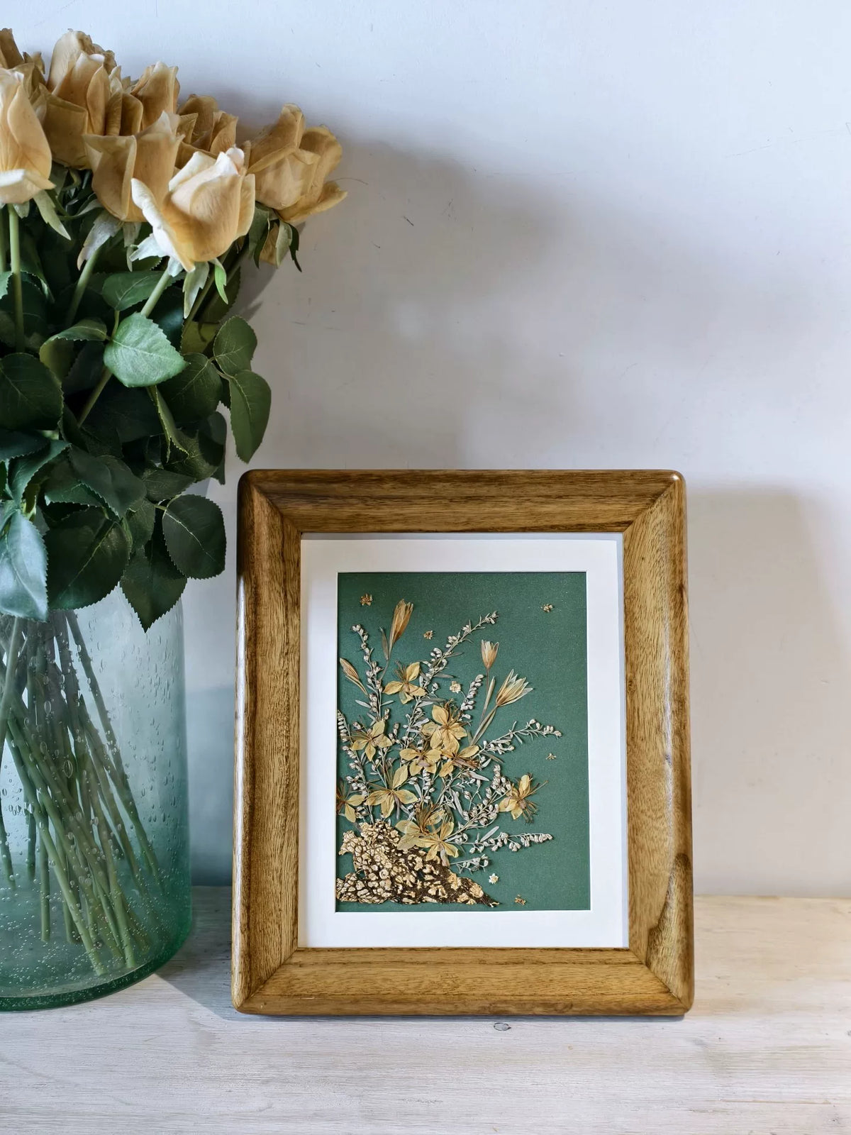 Pressed Flower Frame Solid Wood Home Decor