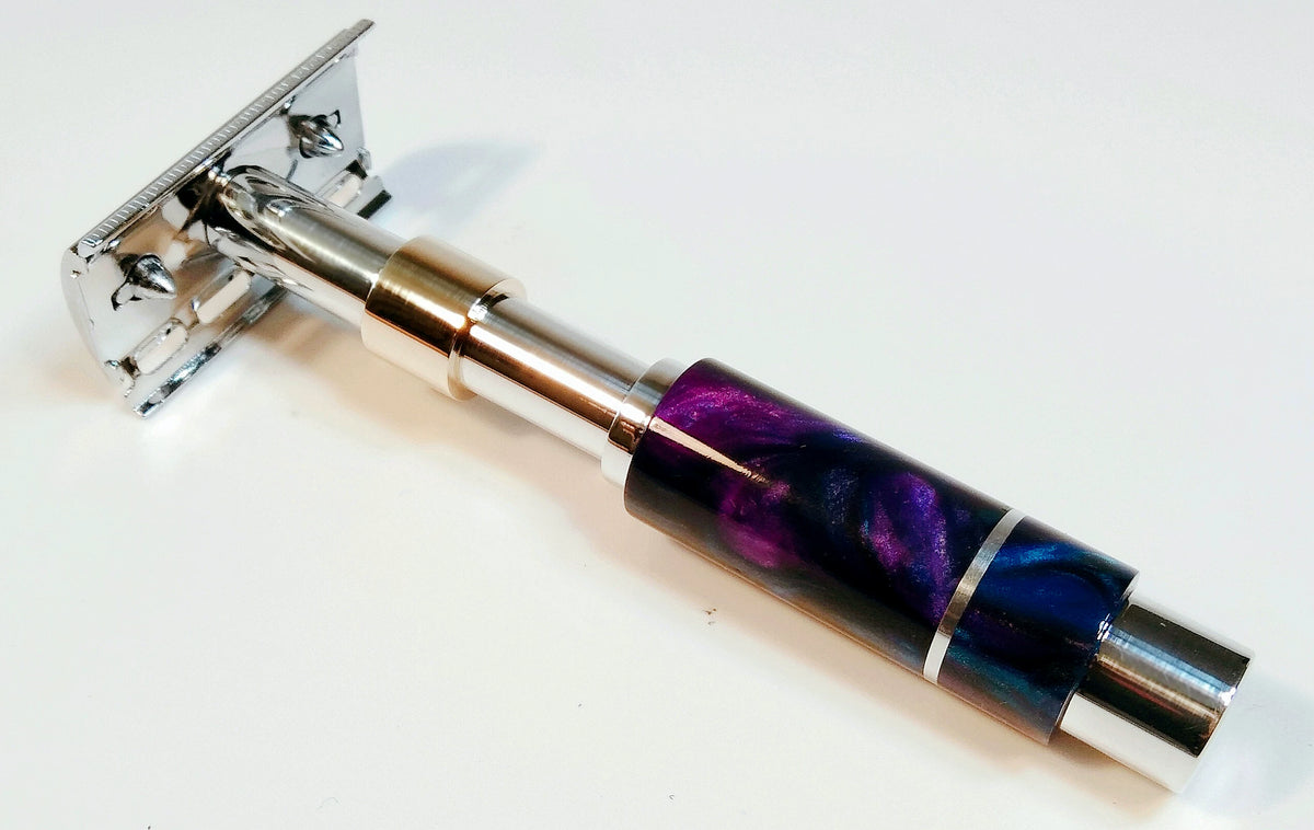 Double Edge Safety Razor Resin Handle