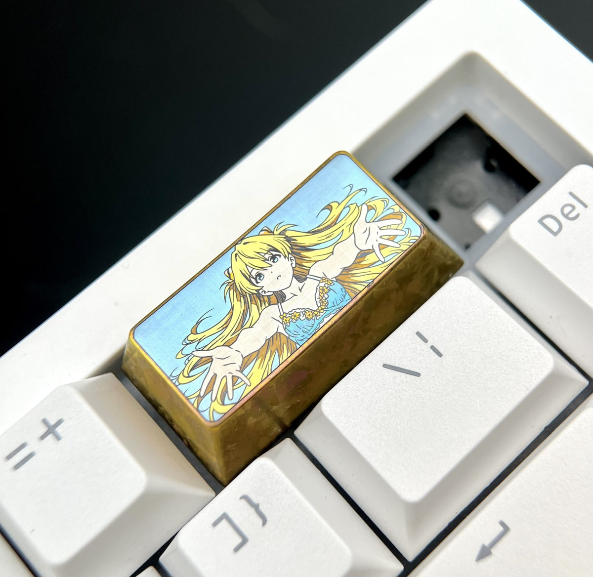 Titanium Alloy 2u Asuka Keycap