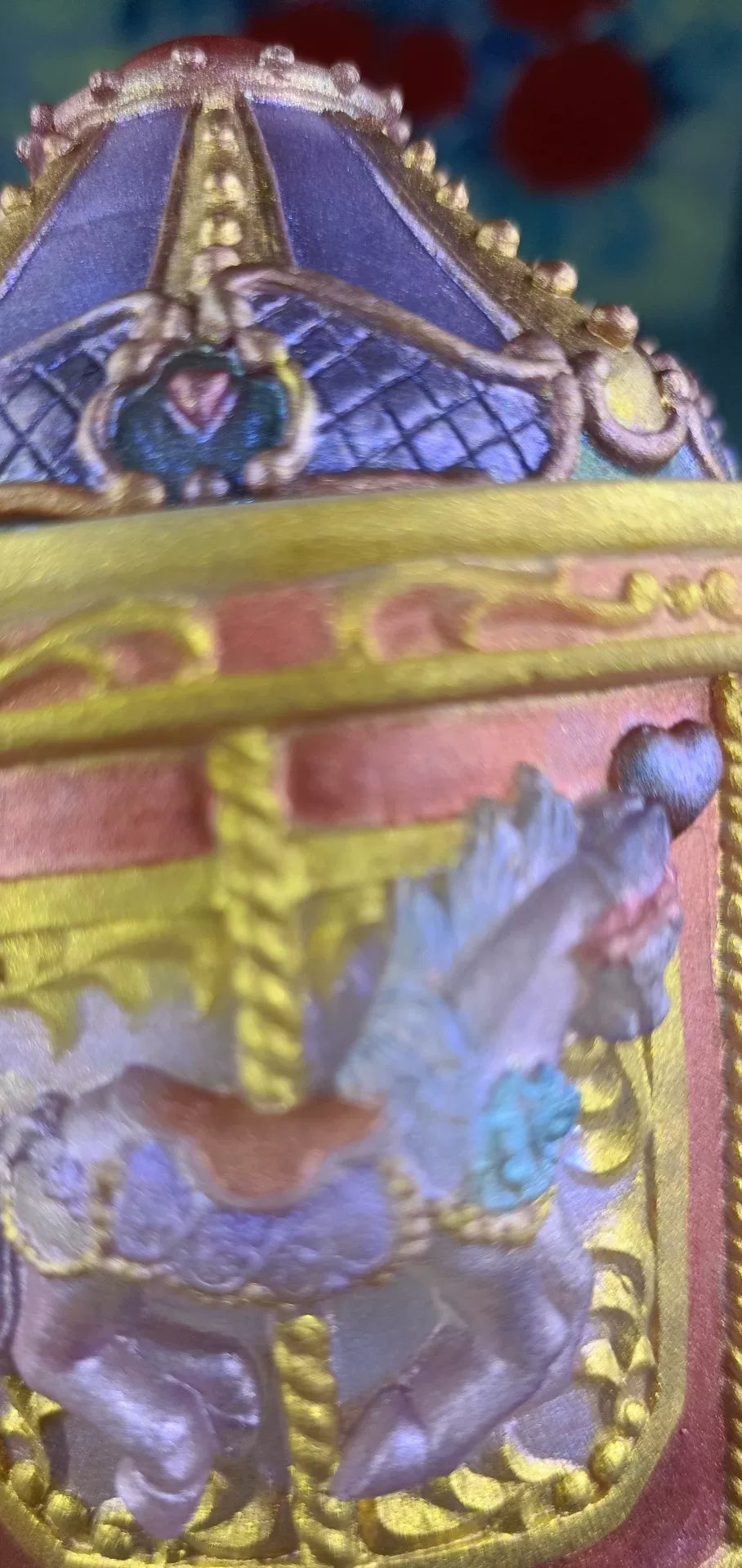 Carousel Horse Decorative Vessel 11 cm