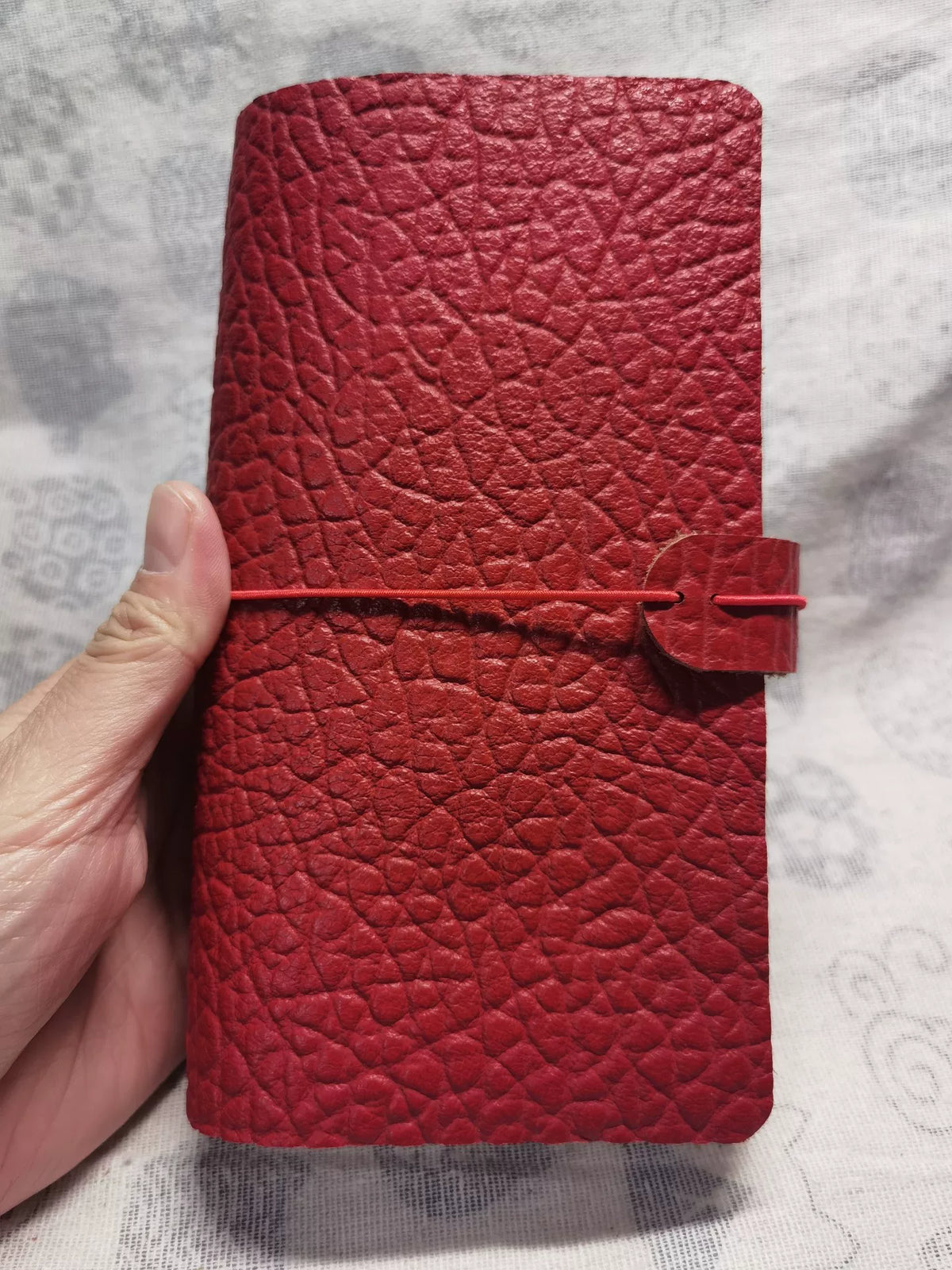 Red Bison Grain Leather TN Journal Cover