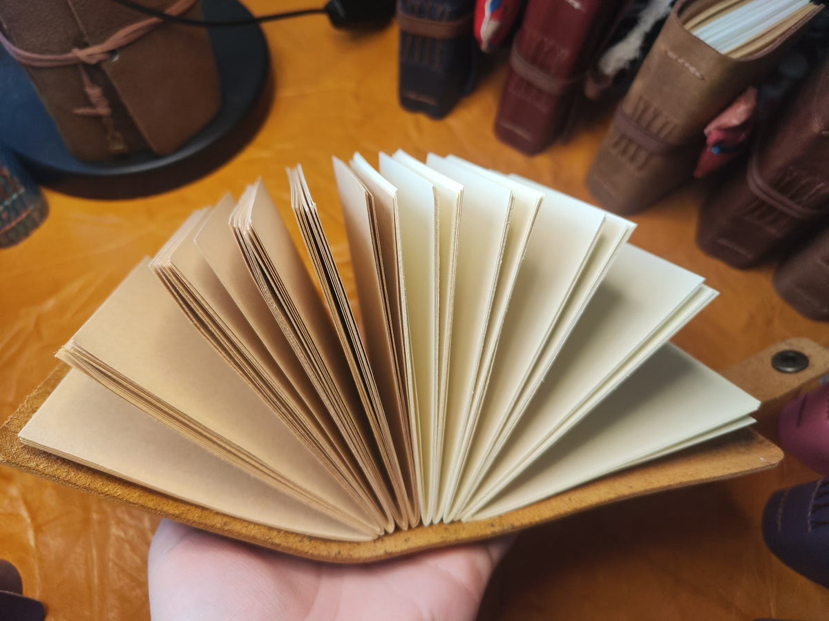 Genuine Leather Distressed Journal Notebook