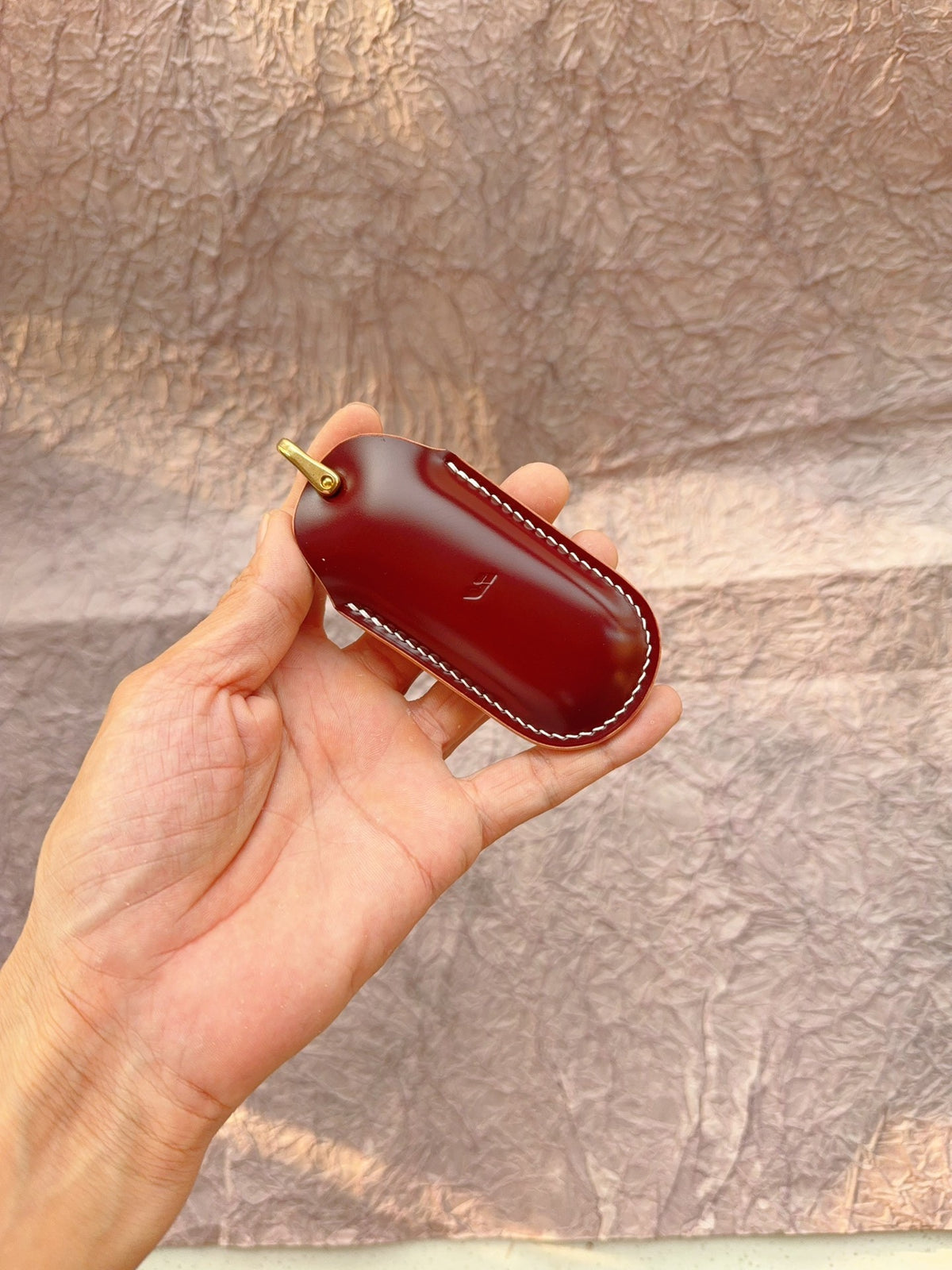 Handmade Shell Cordovan Li Auto Key Case