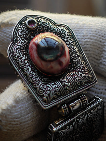 Cthulhu Eye Pendant with Hidden Compartment