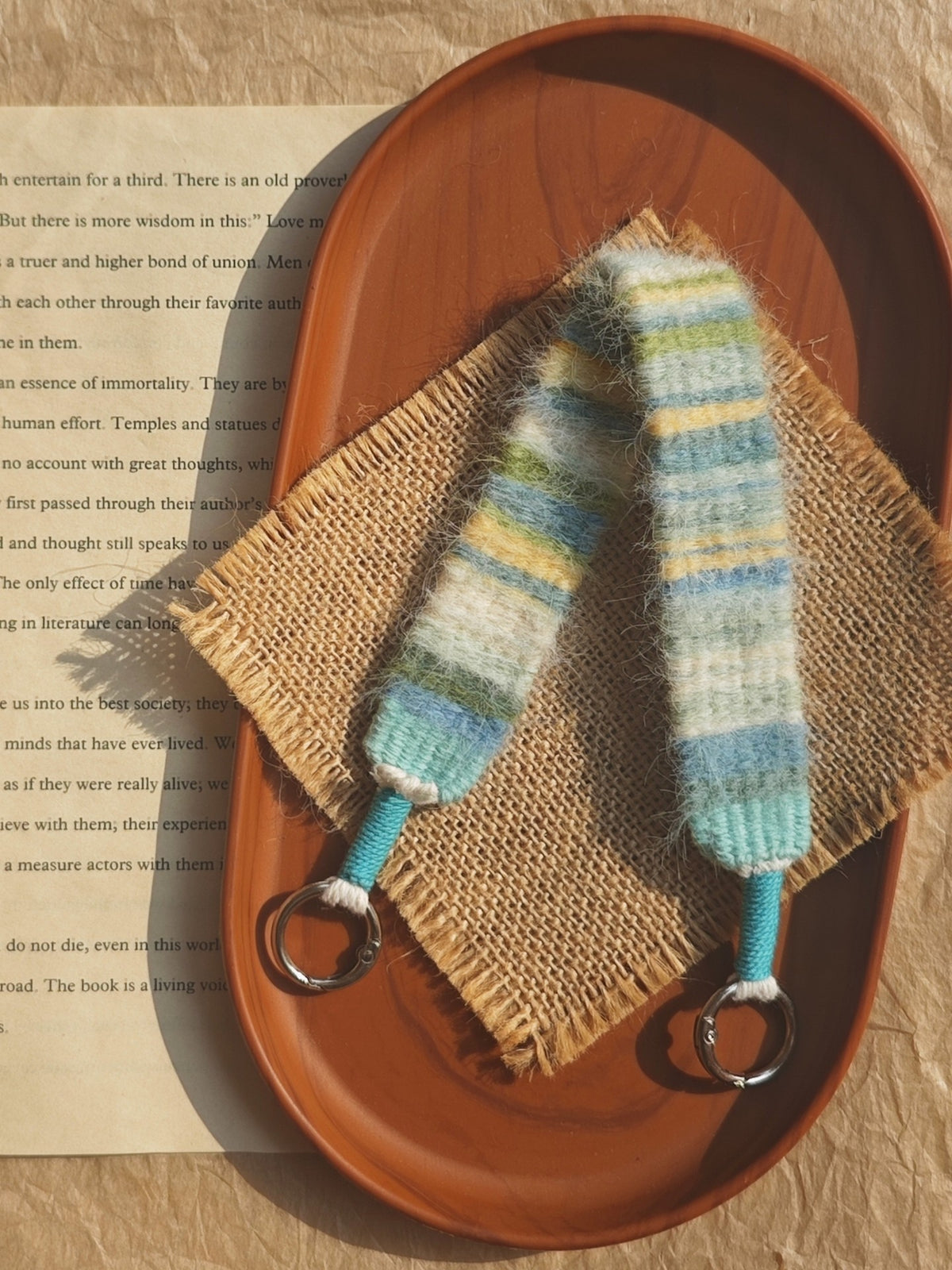 Handwoven Woven Wrist Strap 30cm