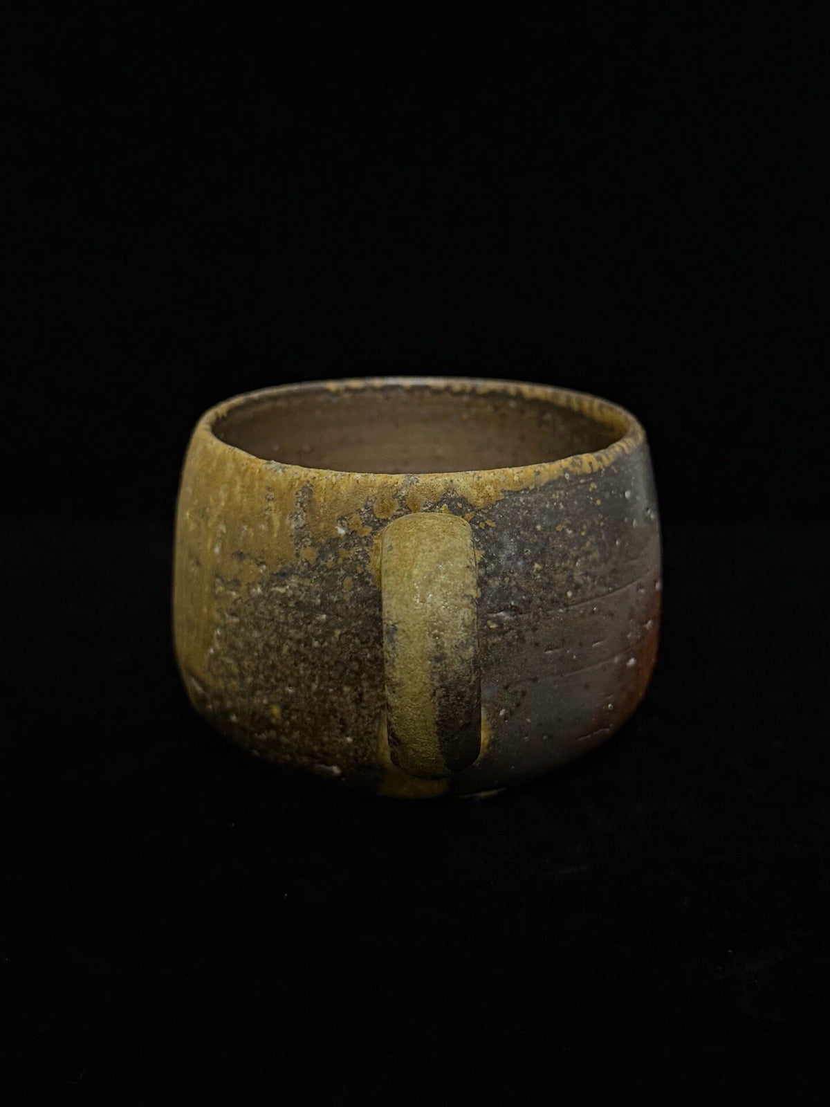 Wood-Fired Coarse Ceramic Coffee Cup 200ml