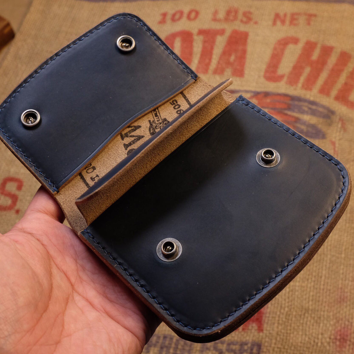 Horween Leather Wallet Card Holder