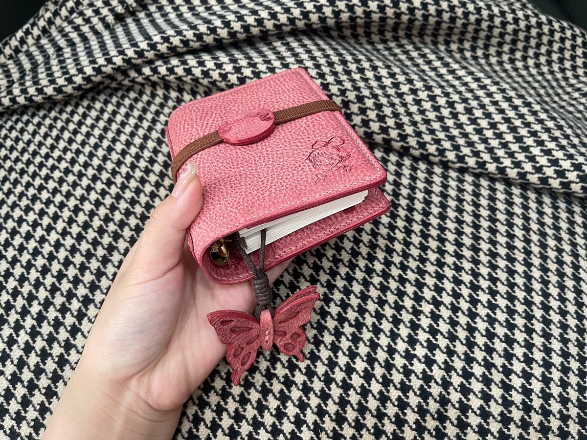 Pink M5 A8 Ring Binder Planner Notebook
