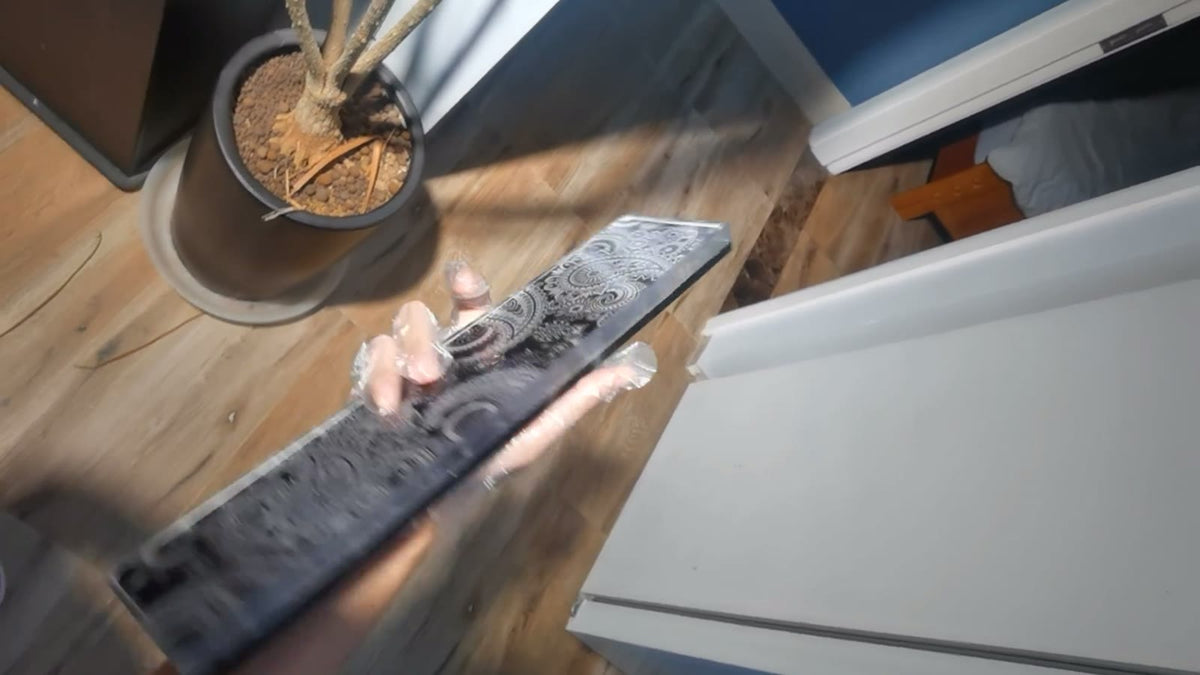 Resin Paisley Keyboard Wrist Rest