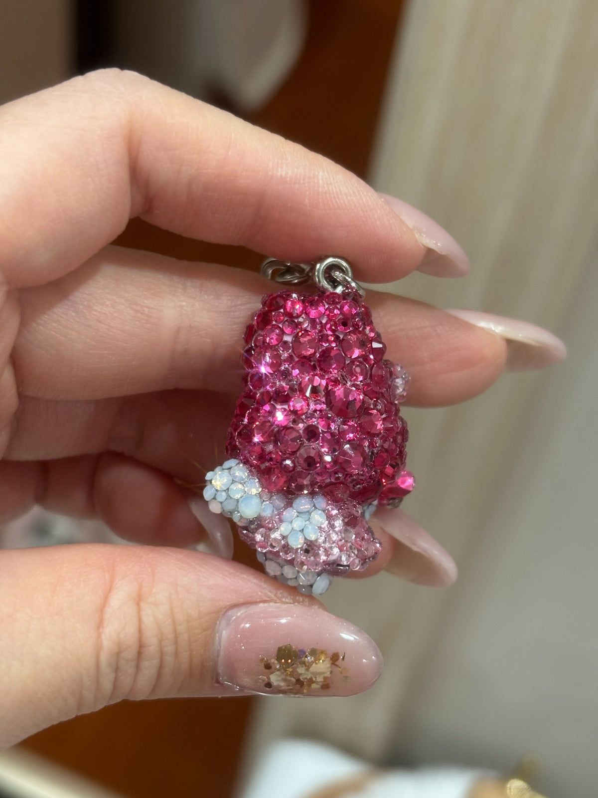 Little Angel Series Rhinestone Pendants