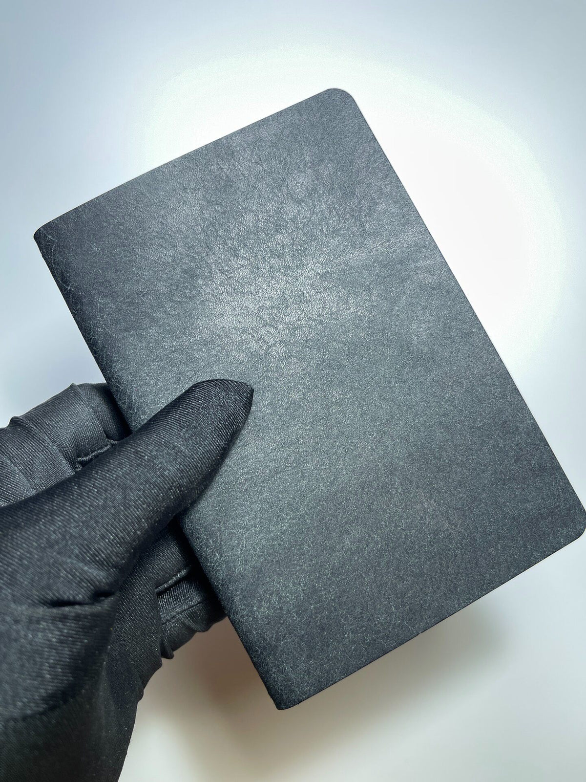 Handmade Leather A7 Notebook with Metal Spine