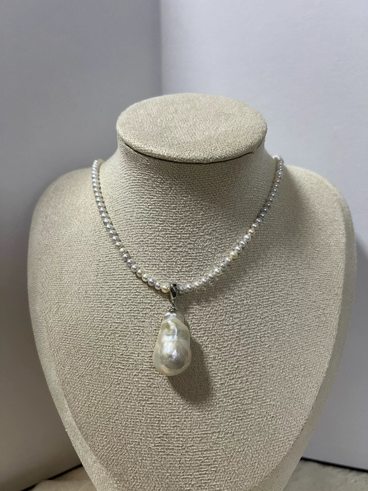 Altantaggio per pendente con perle da 3mm