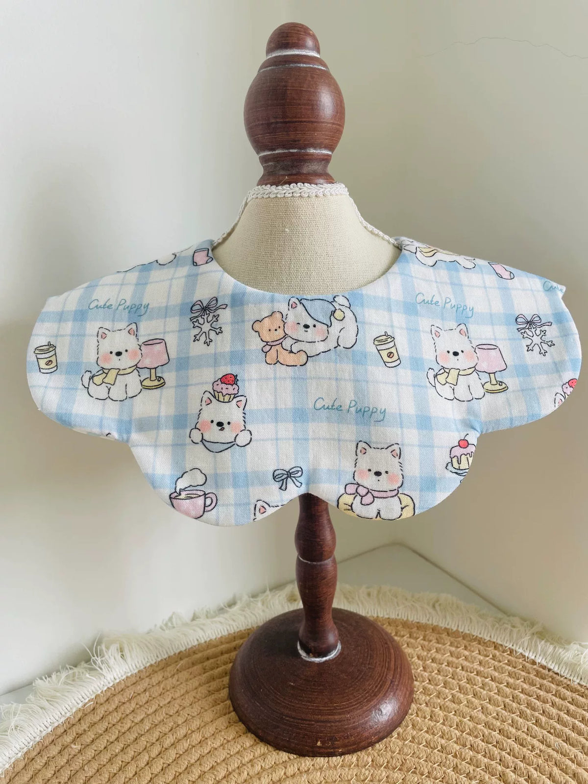 Cotton Gauze Dog Bib West Highland Terrier